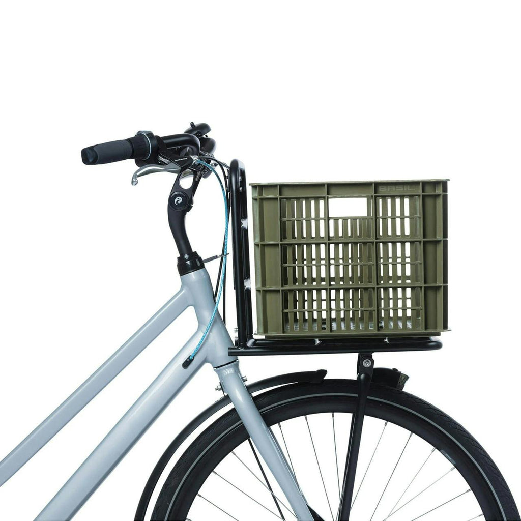 Bicycle Crate L 40L Recycled Moss Green