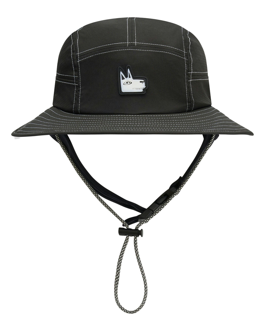 Black Wide Brim Surf Hat UPF 50+