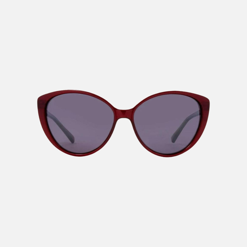 Brigitte - Polarized Pearl Red Frame Sunglasses
