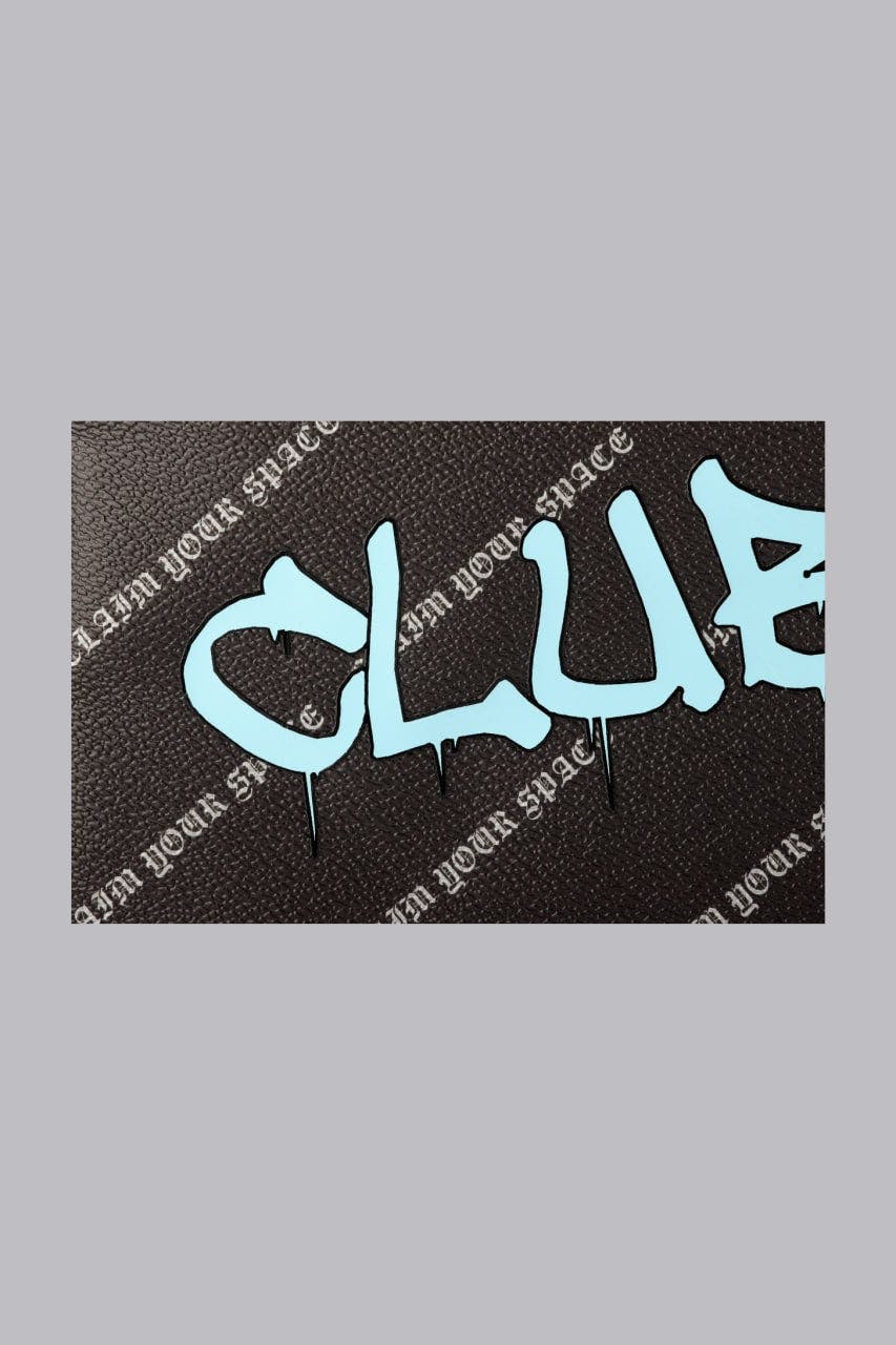 Clubman Handstyle Deluxe Belt Bag - Black