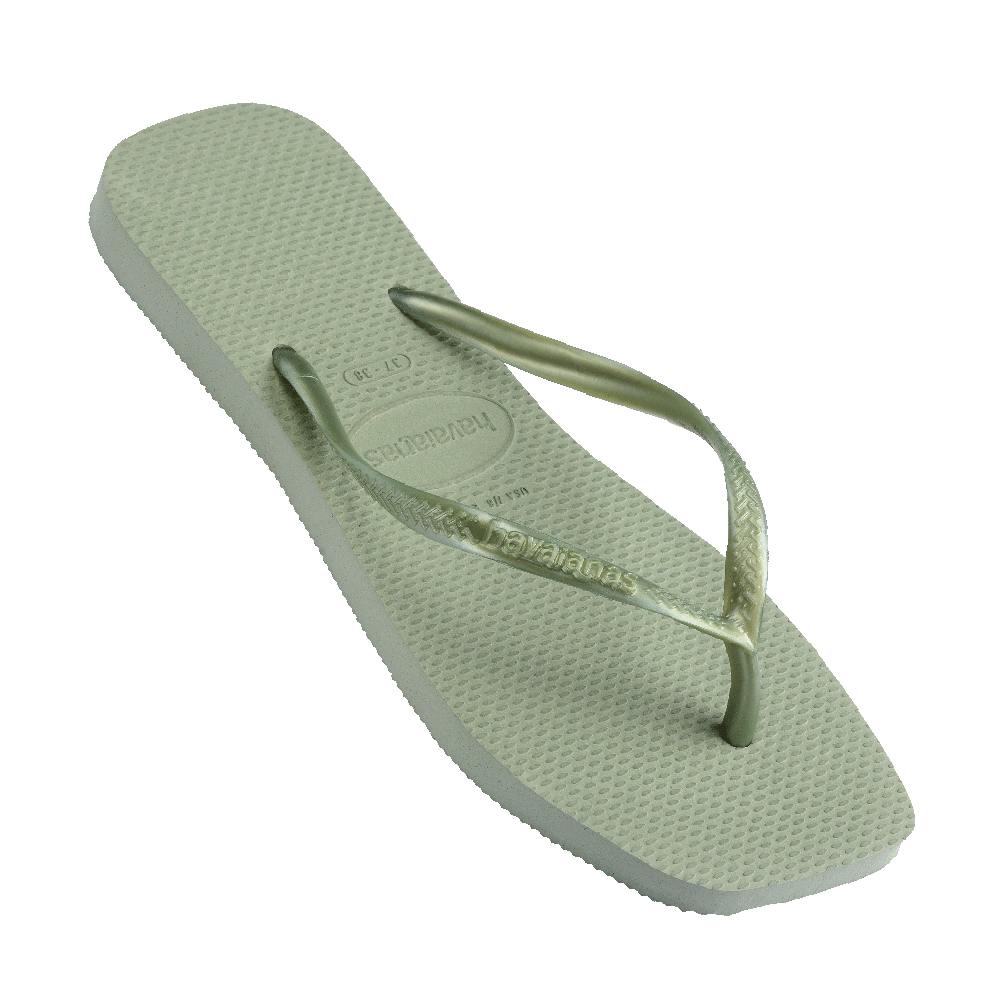 Slim Square Toe Thongs