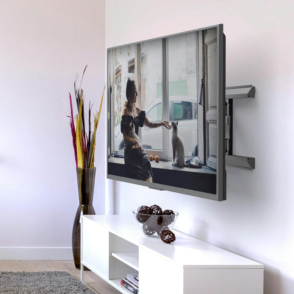 Kanto PMX700 Pro Series Full Motion TV Wall Mount with Adjustable Offset for 50" - 100" TVs