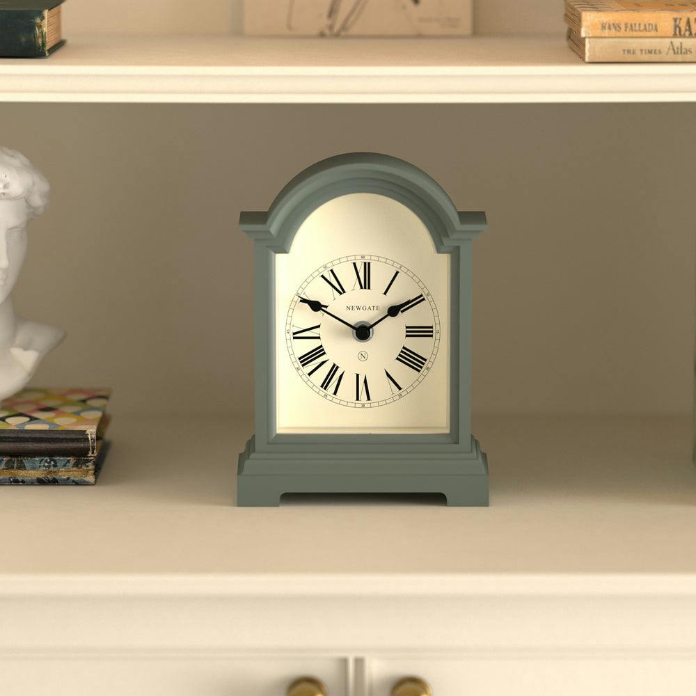 Newgate Fillmore Mantel Clock-Asparagus Green