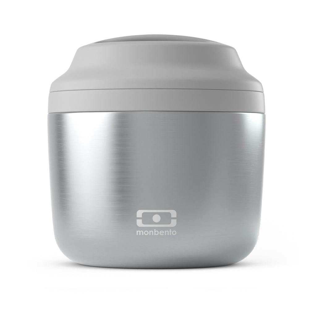 Monbento Mb Element Isolated Bento Box - Metallic Silver