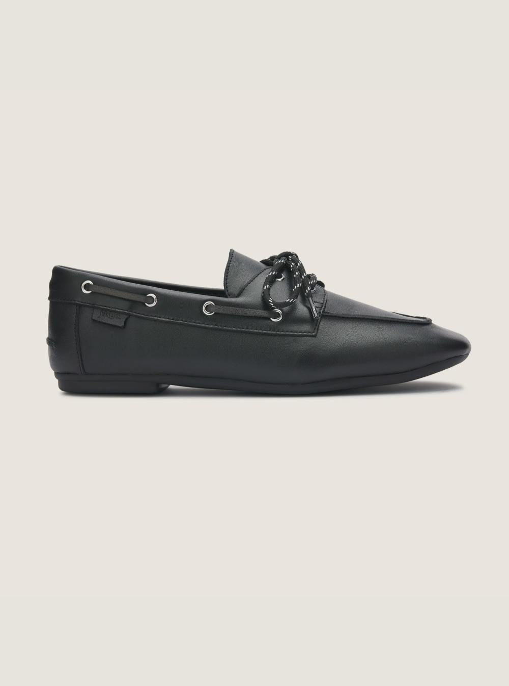 Skippa Loafer - Black Leather