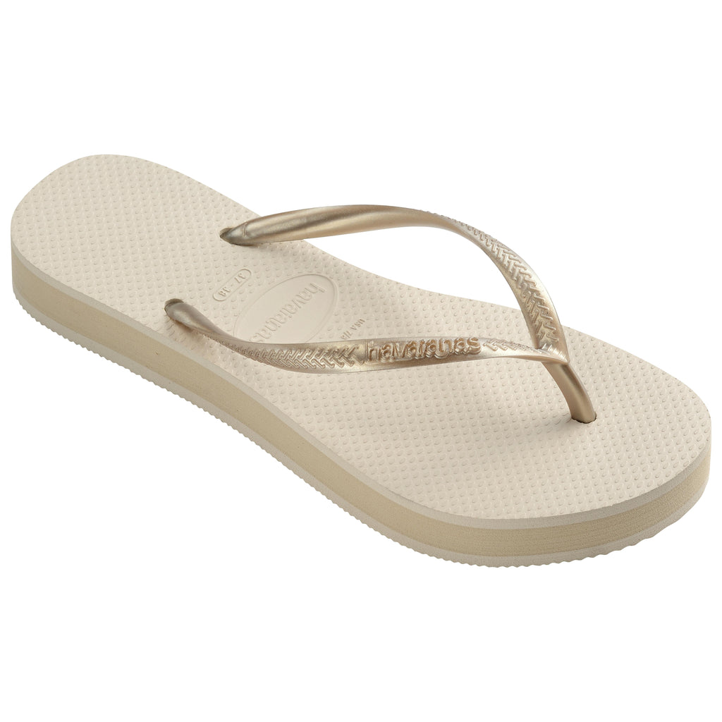 Slim Flatform Thongs