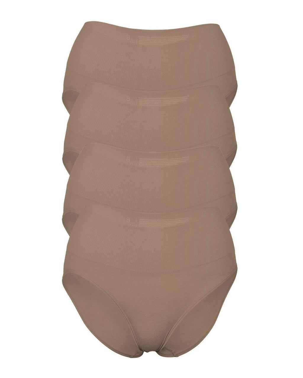 CHICHI BRIEF 4 PACK - CHESTNUT