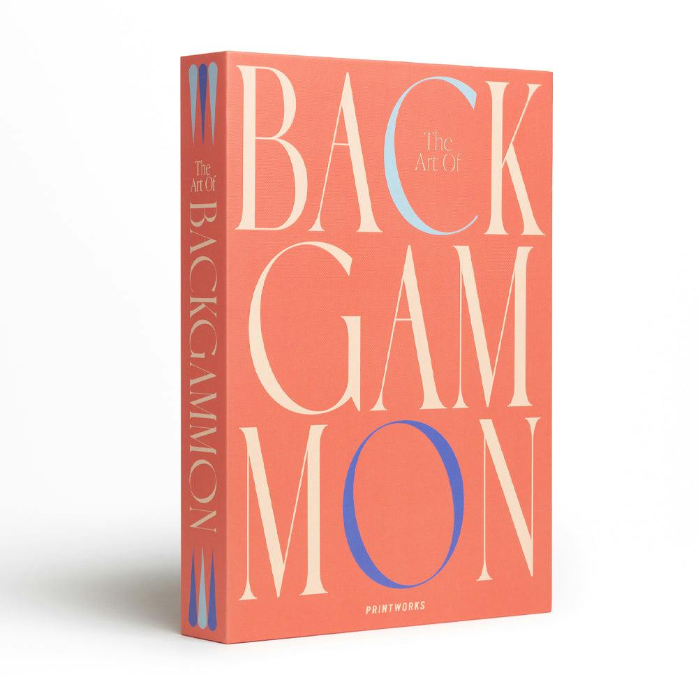 Printworks Classic Art of Backgammon-Red