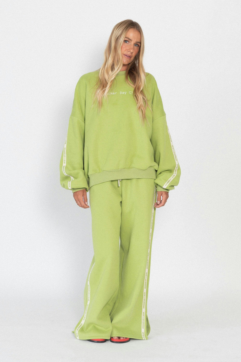 Cloud Racer Sweater - Honeydew