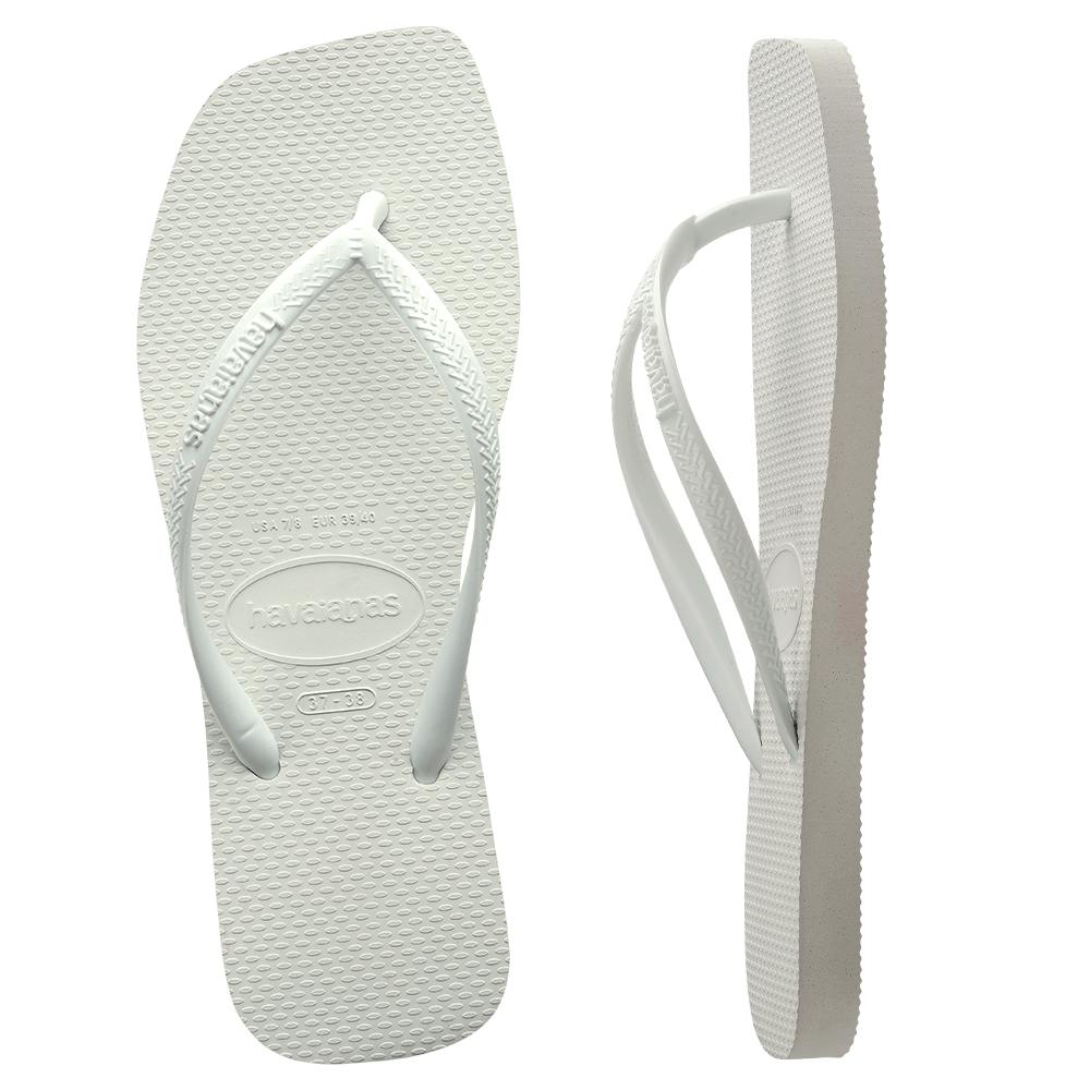 Slim Square Toe Thongs