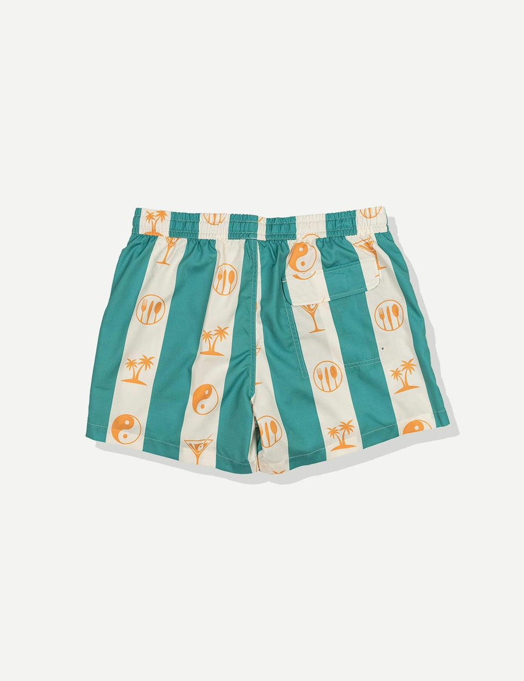 Yin Yang Swim Short - Marine