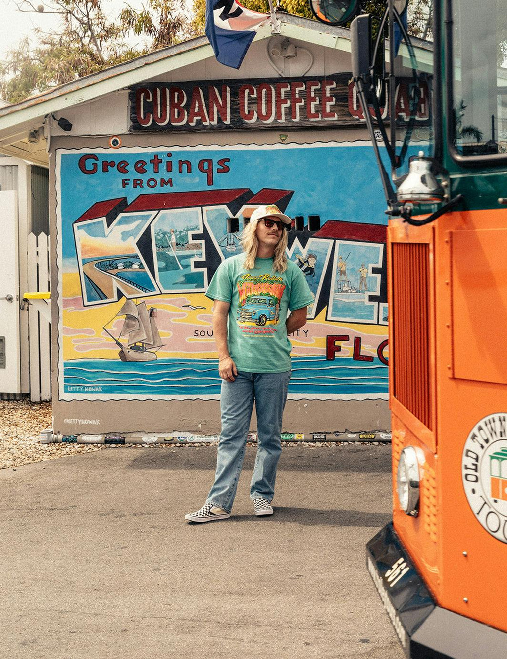 Duvin x Margaritaville Cruiser Tee - Teal