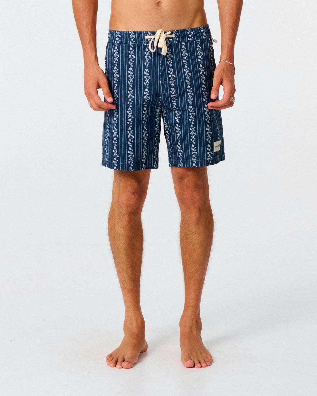 Peace Floral 16" Trunk - Worker Blue