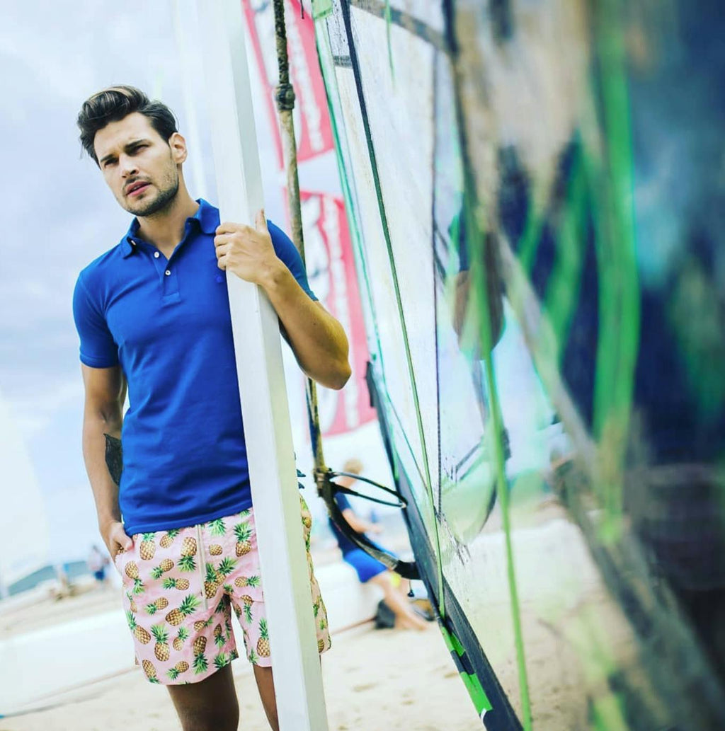 Tortola Swim Shorts Pink