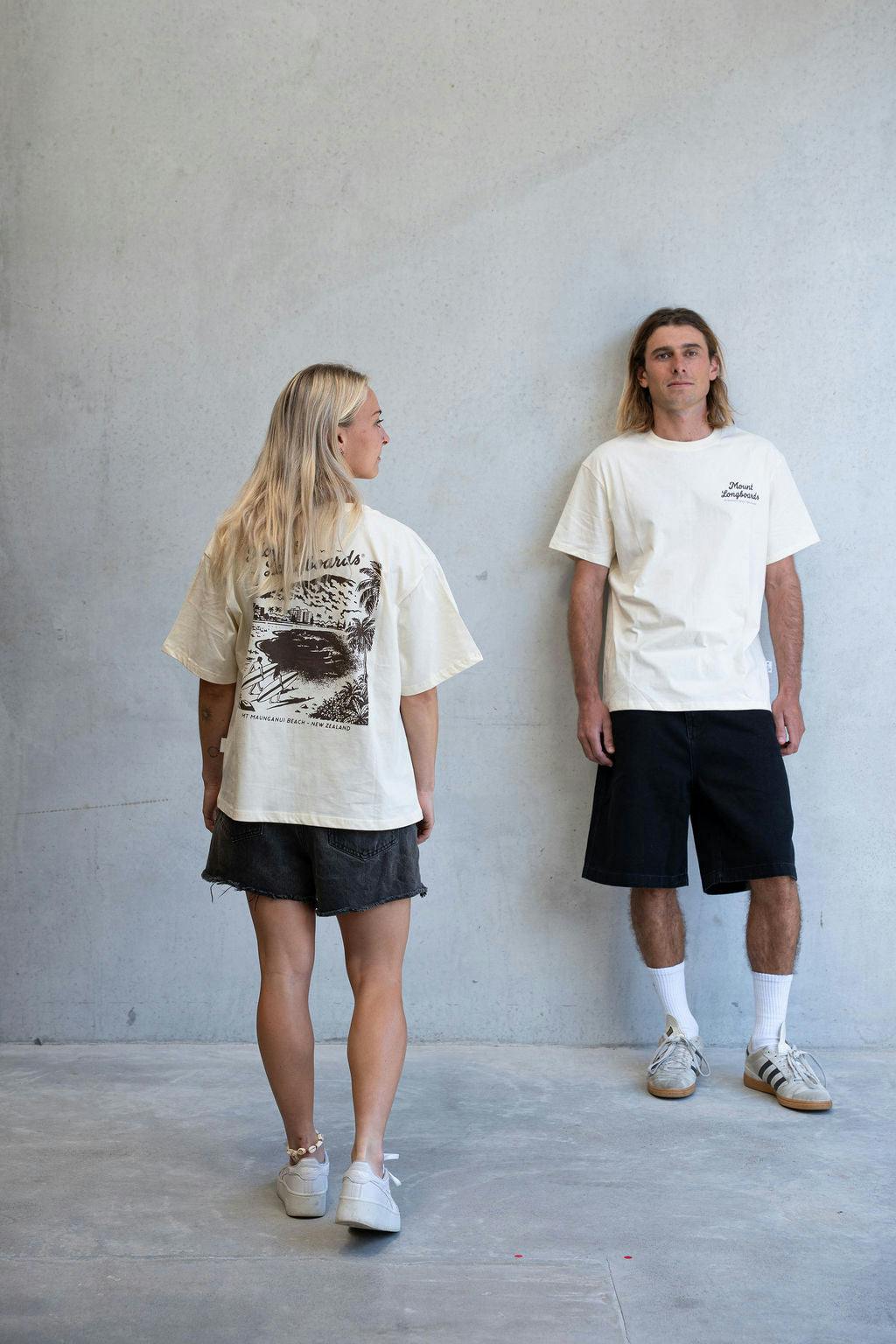 Main Beach Women's Tee - Natural