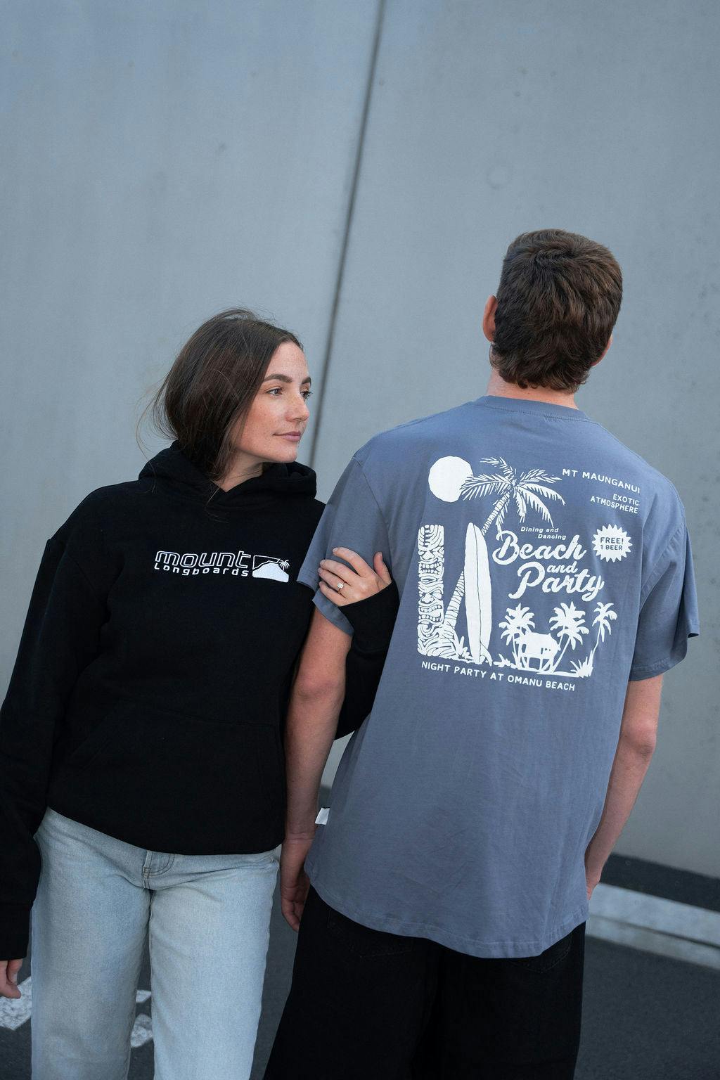 Mount Beach Party Tee - Denim