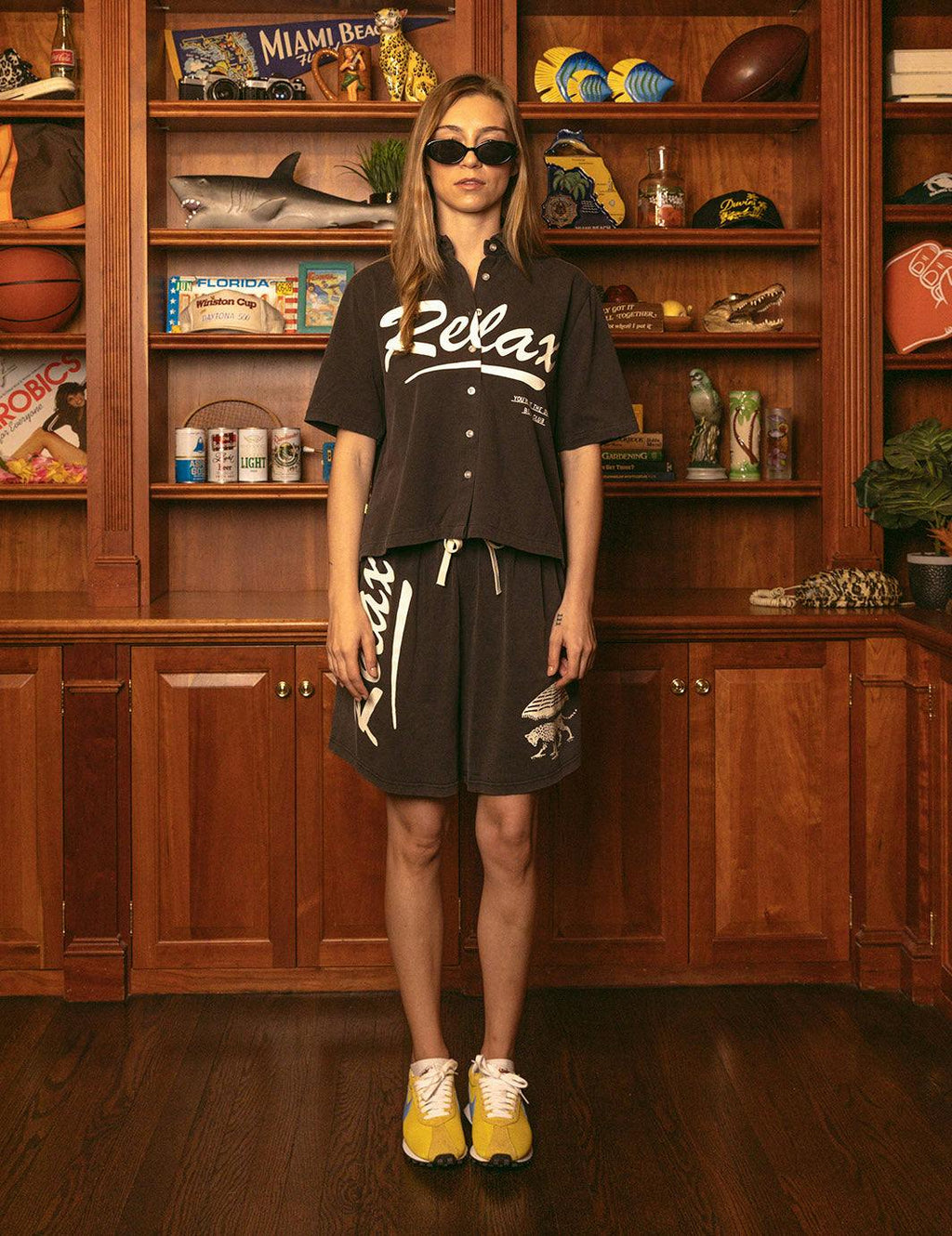 Relax Cotton Short - Black