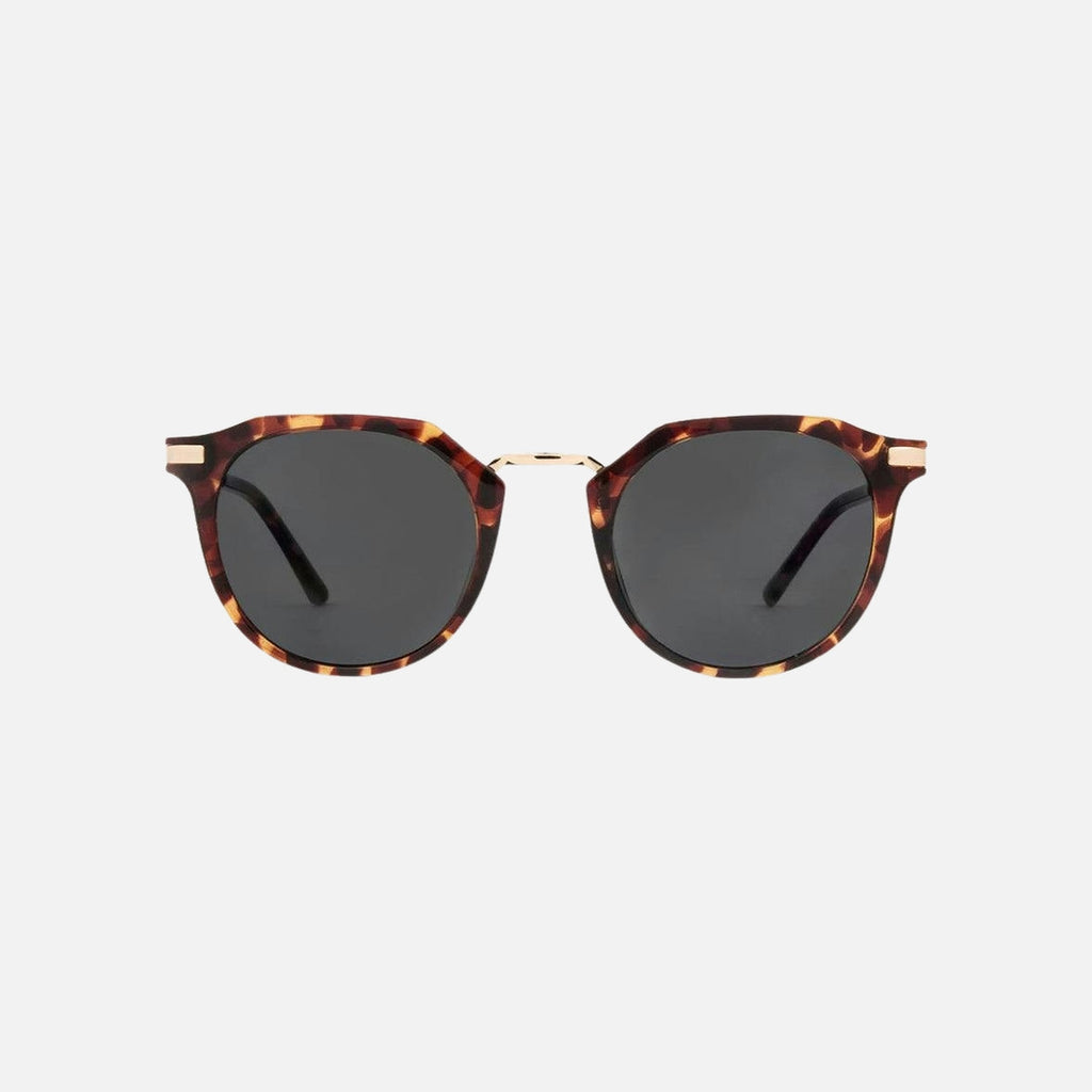 Frankie - Gloss Tort Gold Metal Grey Lens