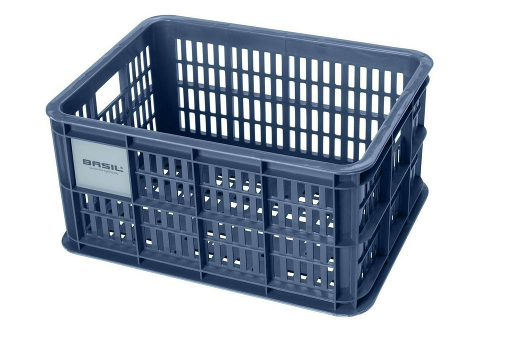 Bicycle Crate Small 17.5L Bluestone