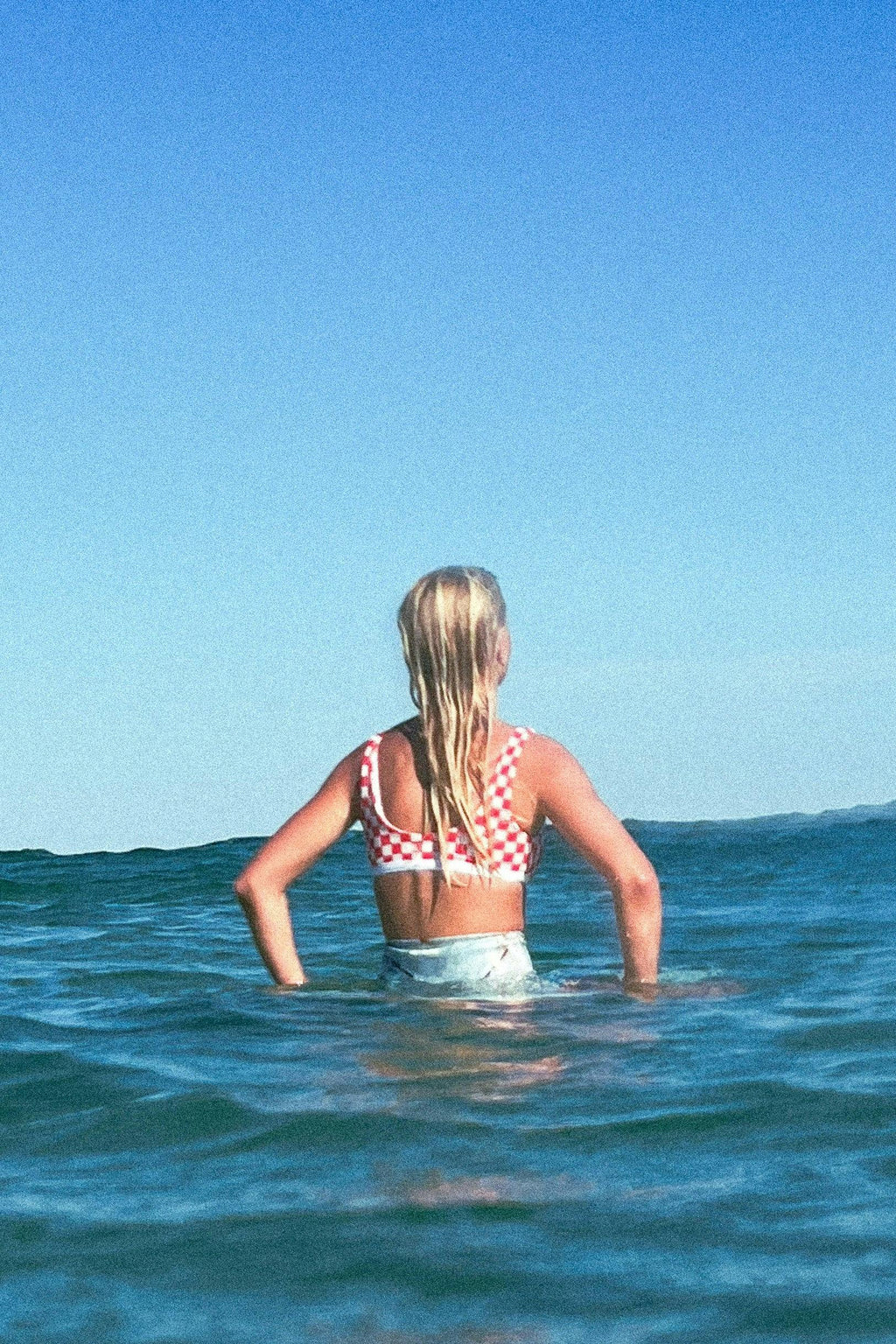 Bralette - Chilli Checkers