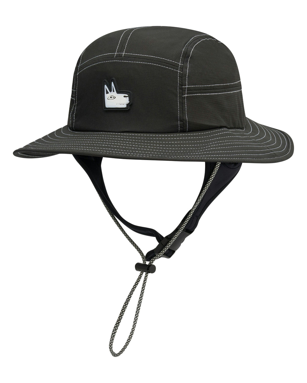 Black Wide Brim Surf Hat UPF 50+