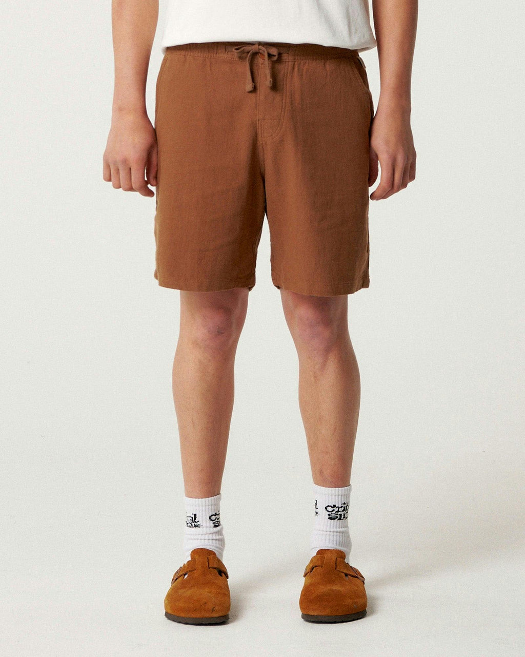Cruiser Linen Short - Tobacco