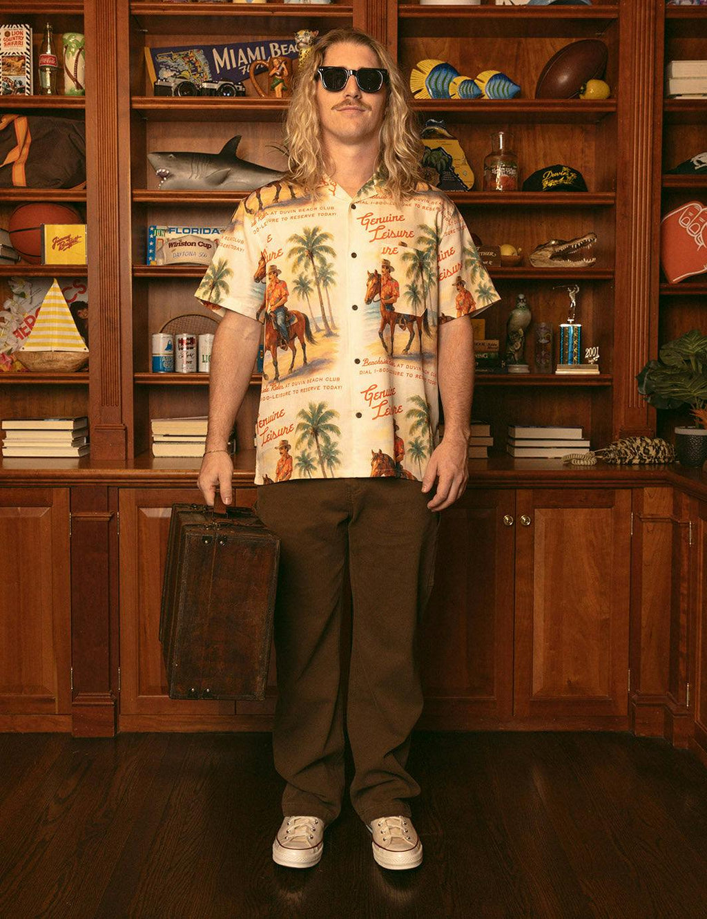 Beach Ranch Buttonup - Antique