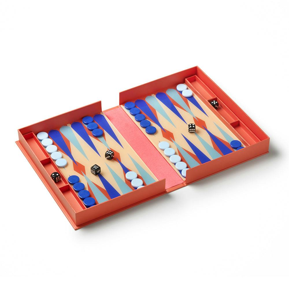 Printworks Classic Art of Backgammon-Red