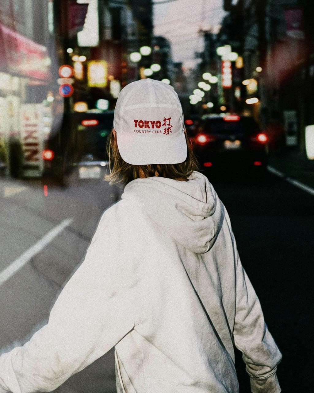 Tokyo Country Club Snapback – White