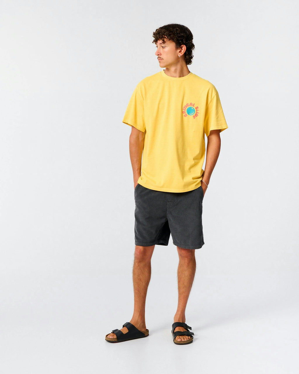 Resin Drop Tee - Sunflower