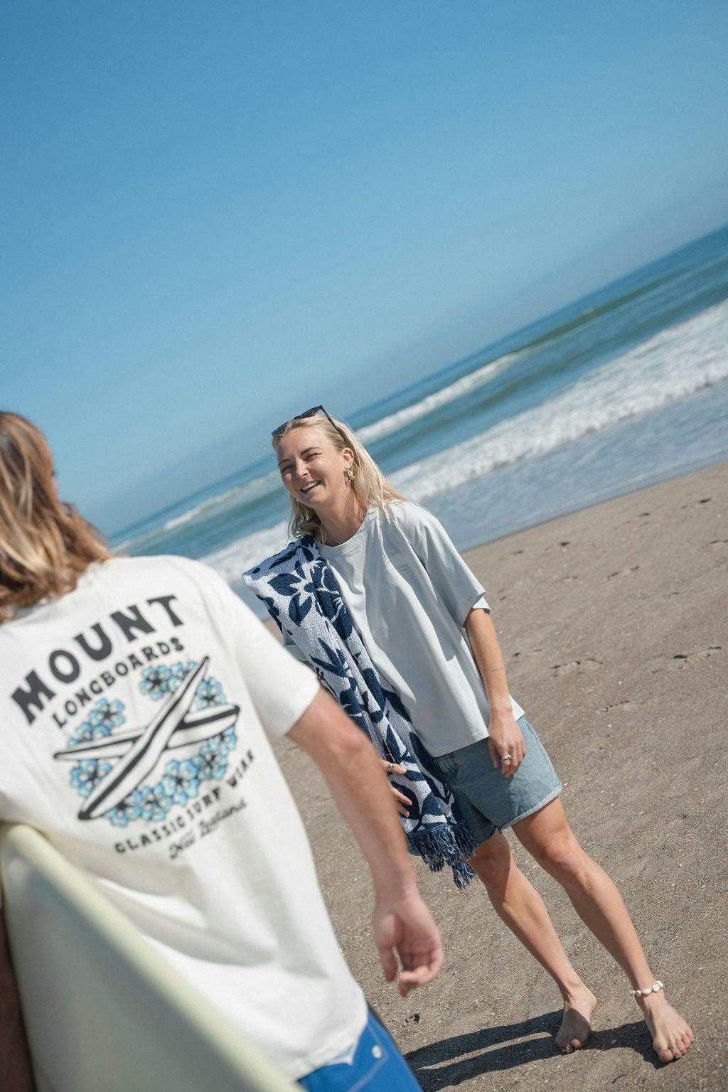 Longboards Lei Tee - White