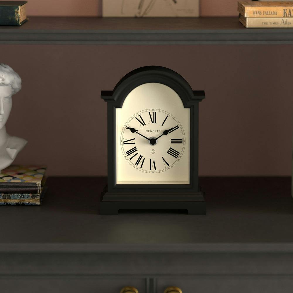 Newgate Fillmore Mantel Clock-Black