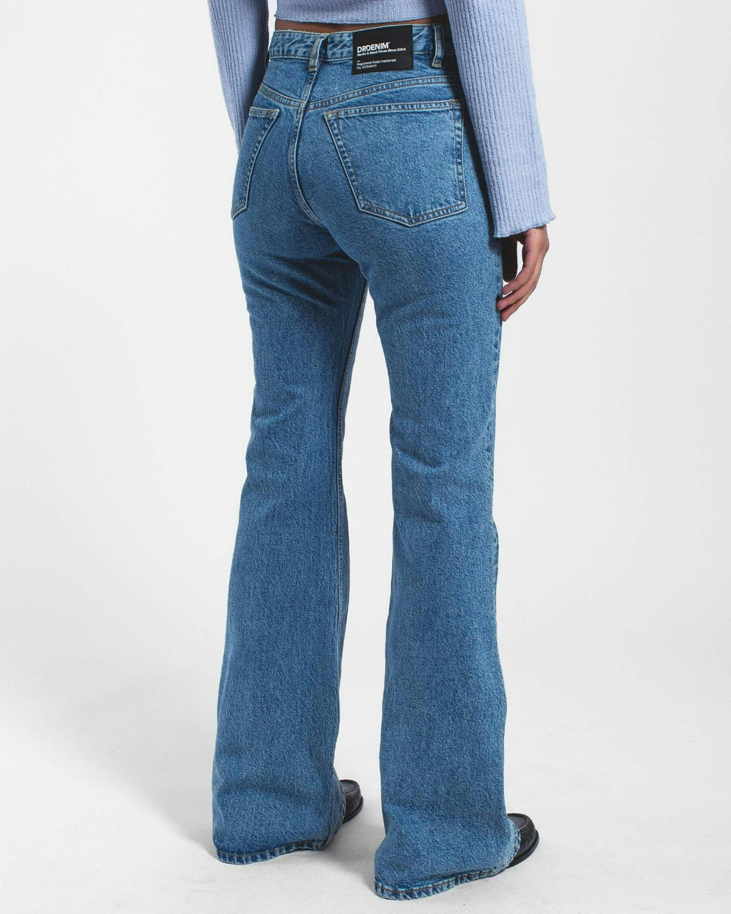 Elba Mid Bootcut Jeans - Bay Sky Retro