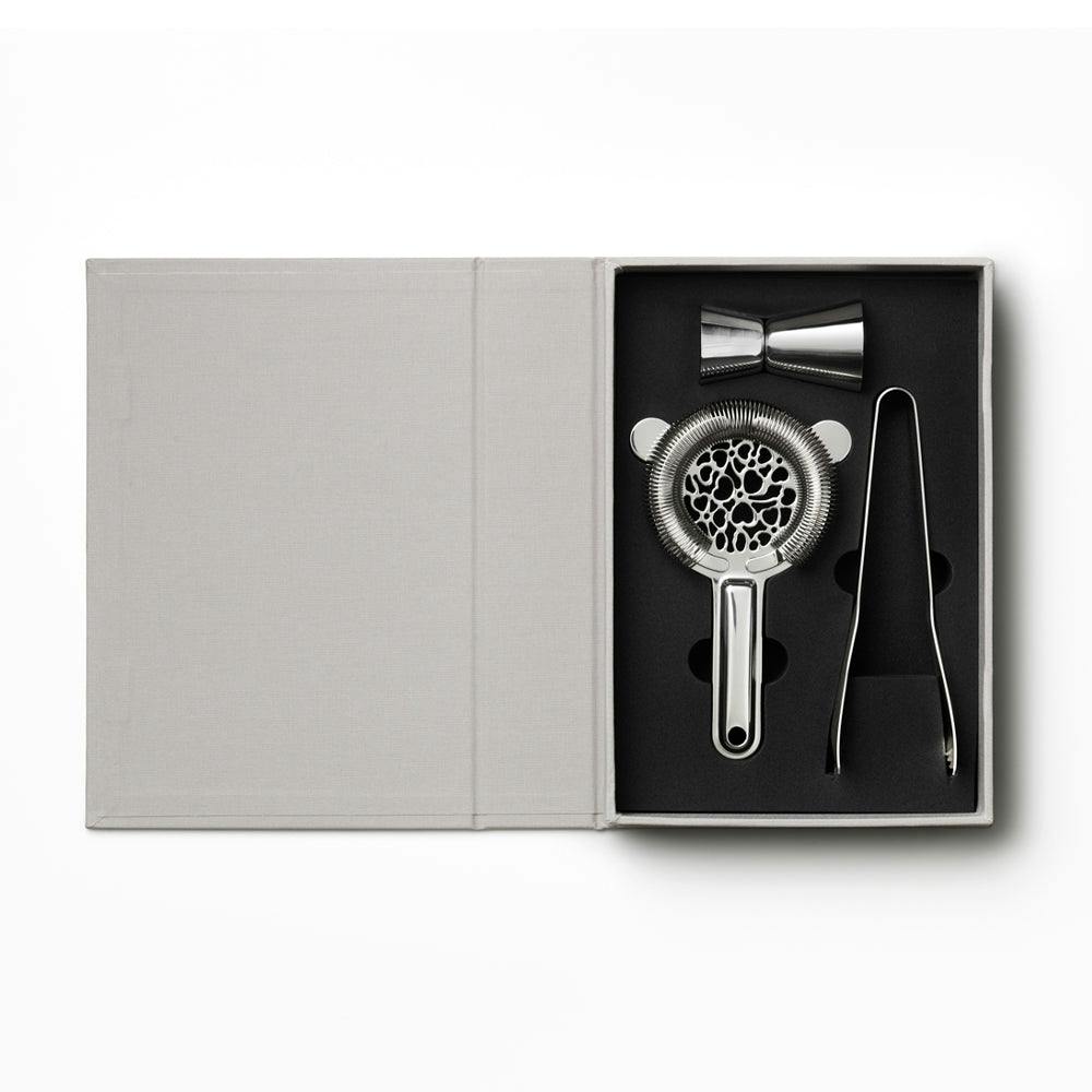 Printworks The Essentials Cocktail Tools-Grey