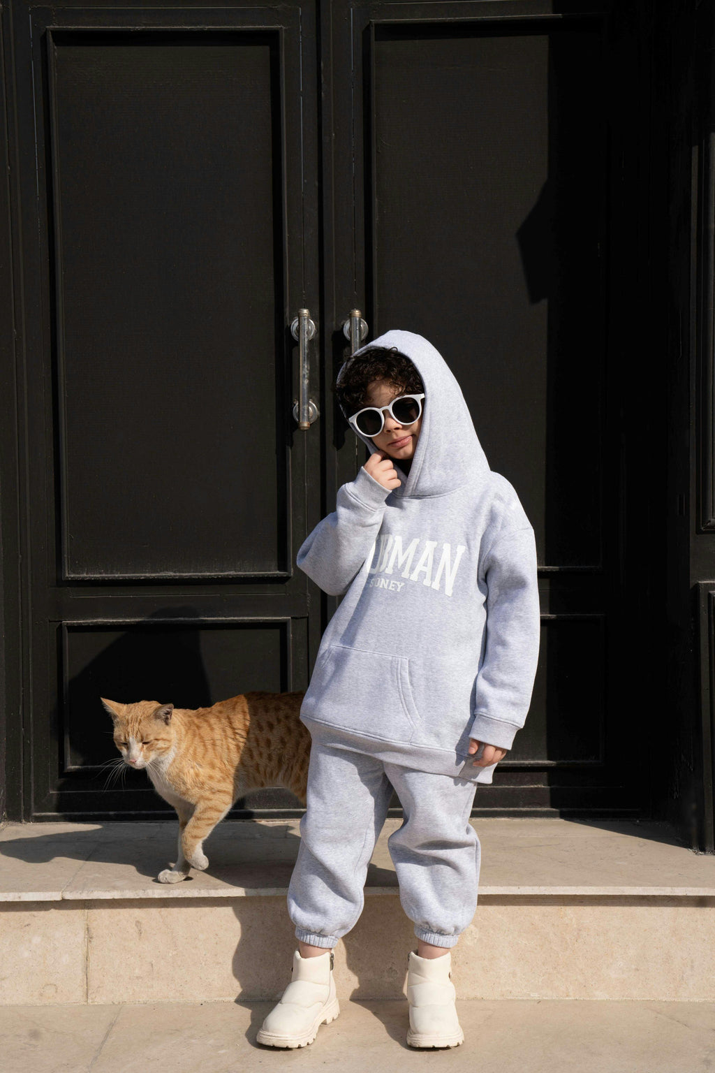 Kids "Urban" Hoodie / Grey