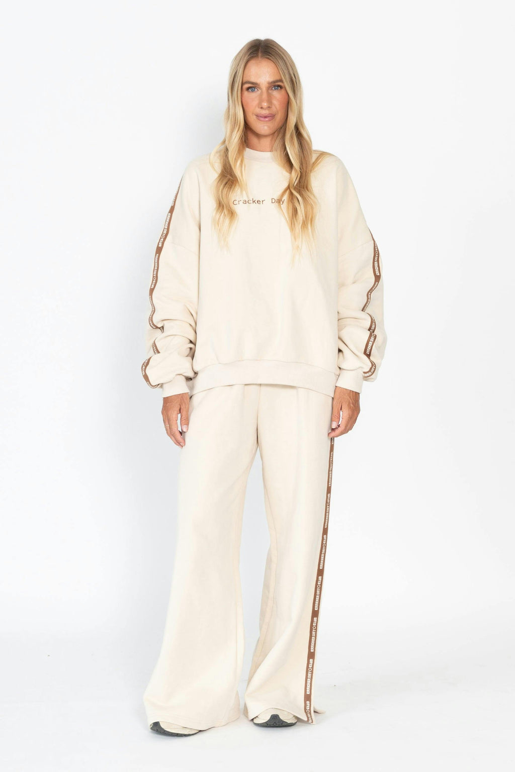 Cloud Racer Sweater - Latte