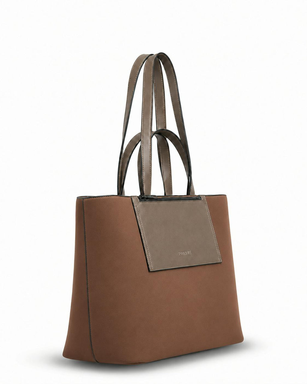Prene | The Blake Bag (ESPRESSO BROWN) Neoprene Tote Bag
