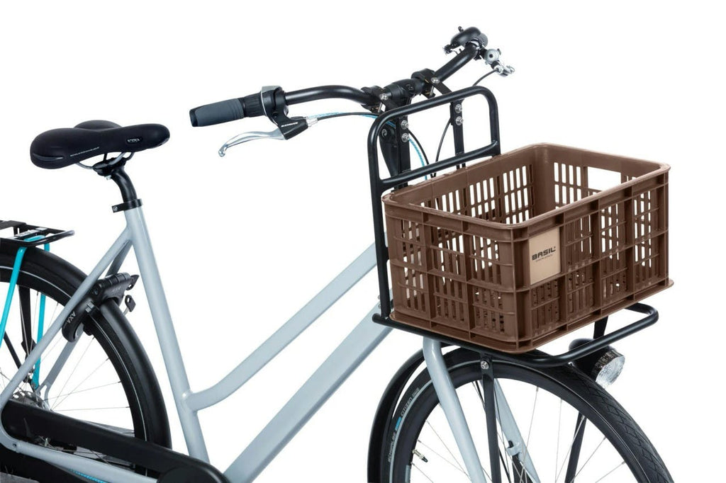 Bicycle Crate Small 17.5L Chocolate Brown