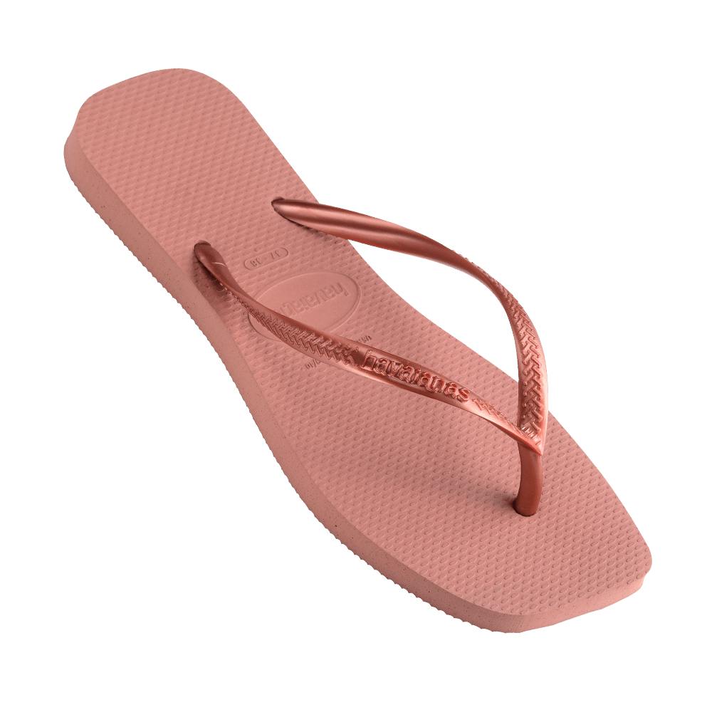 Slim Square Toe Thongs