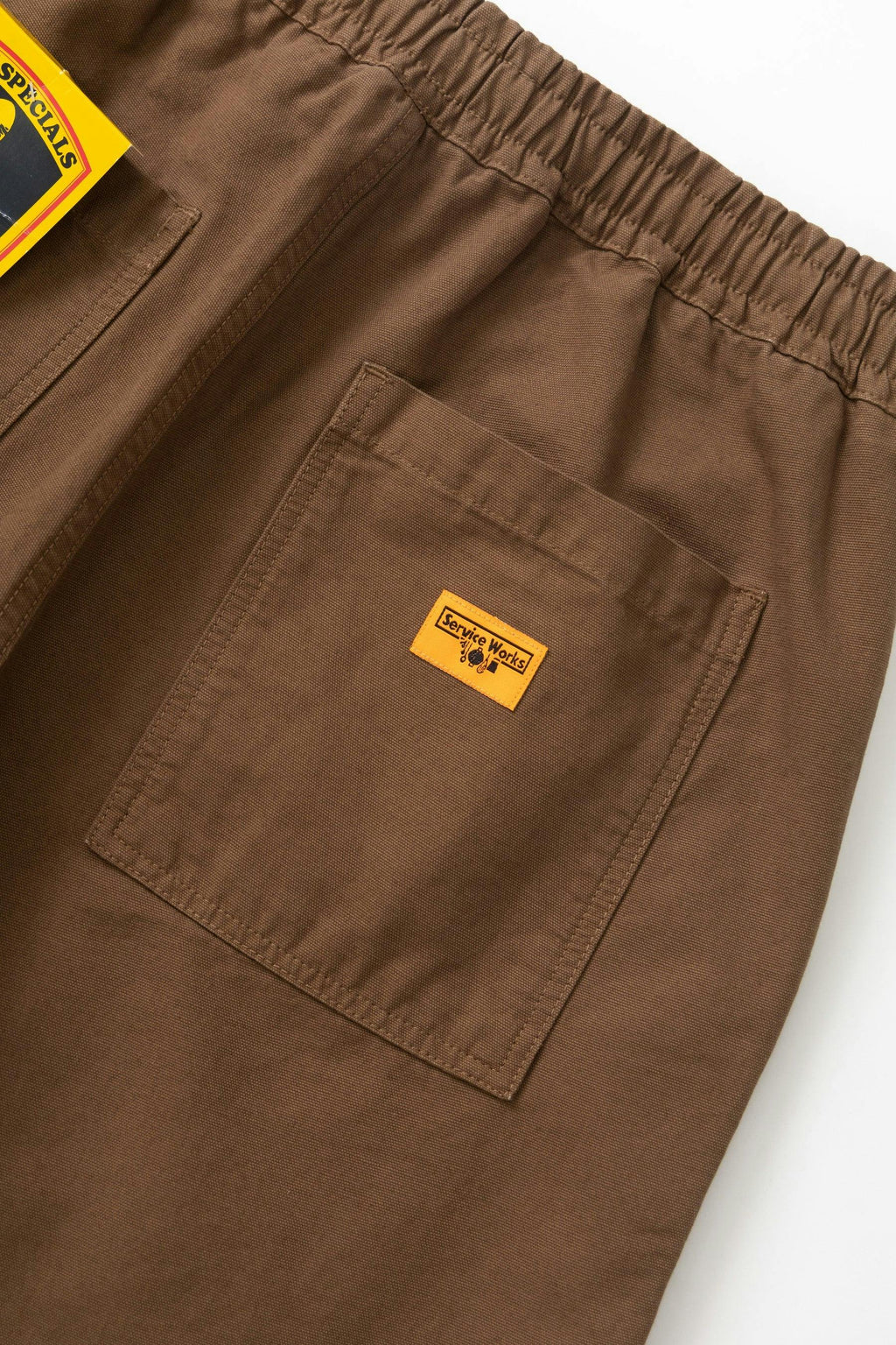 Service Works Classic Chef Shorts in Bark