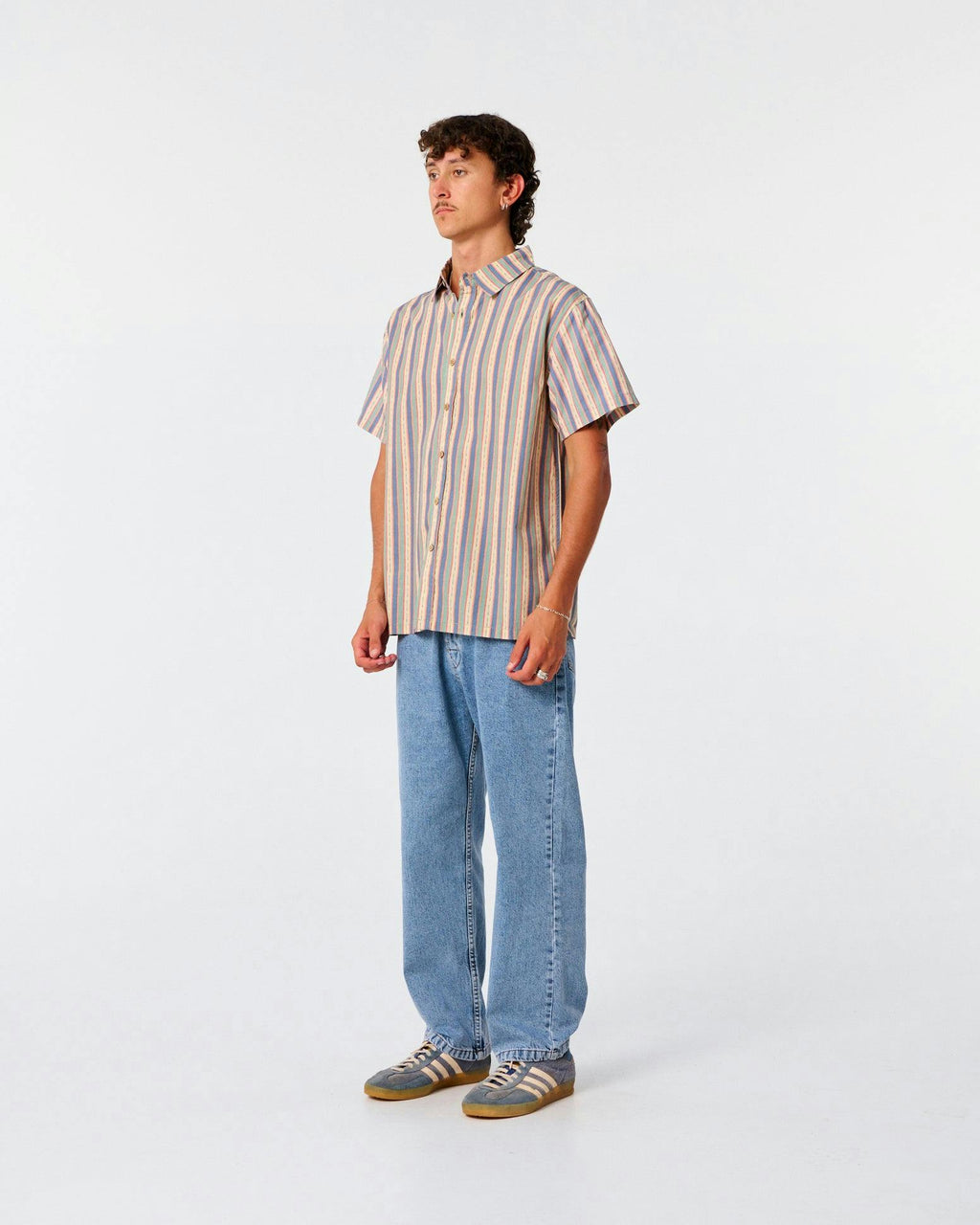 Temples Shirt - Dusty Green