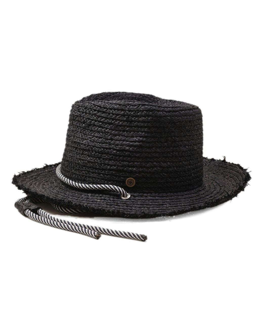 The Outrider Straw Hat – Black Raffia
