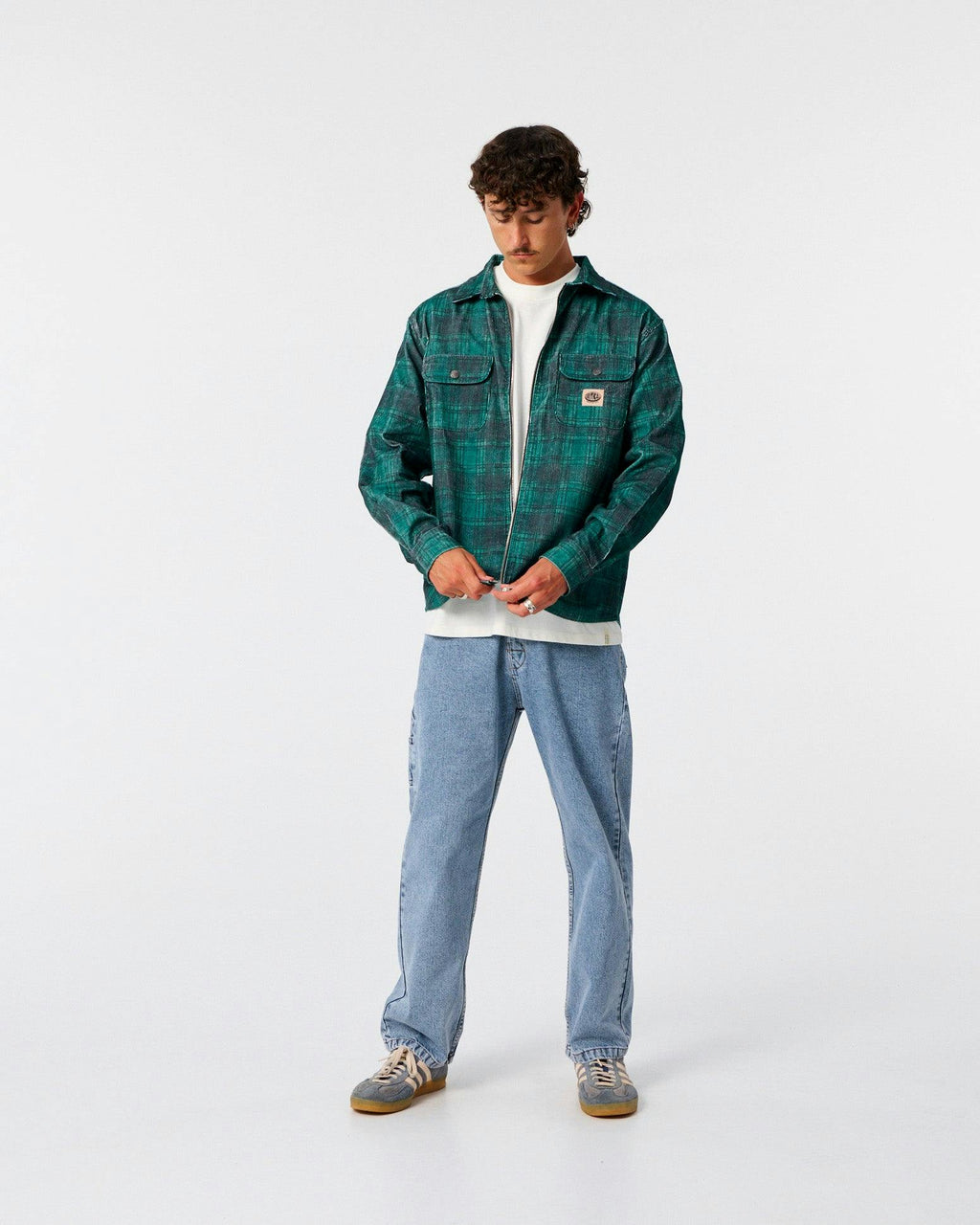 Blade Overshirt - Dusty Green