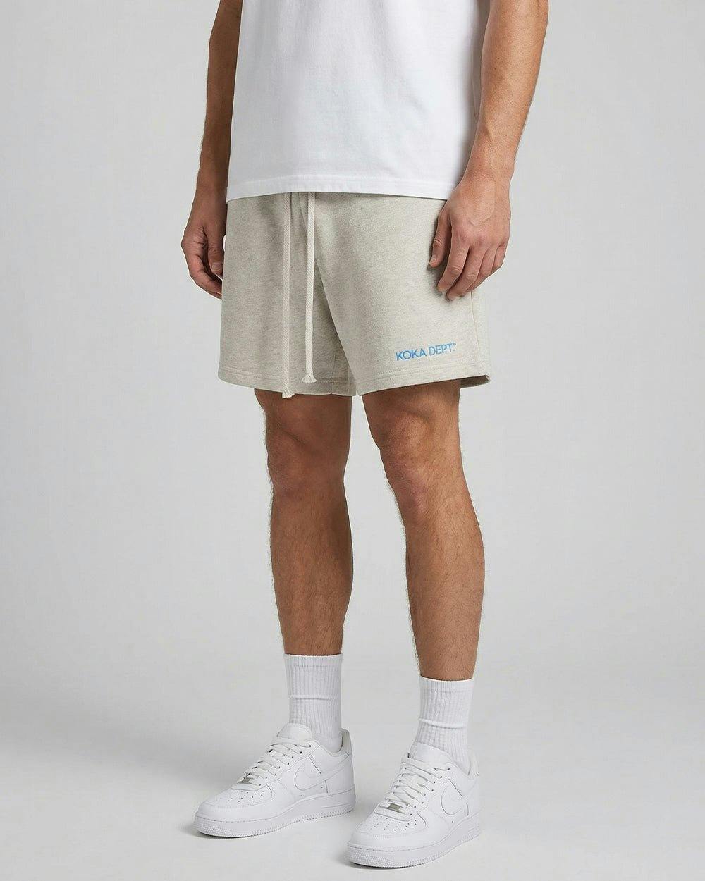 Premium Logo Shorts // GREY