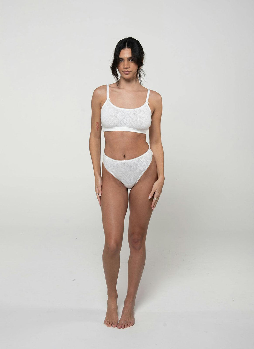 100% ORGANIC COTTON G - WHITE