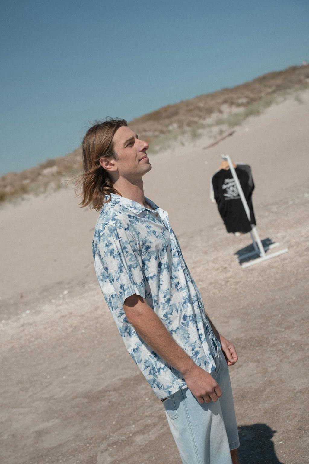 Palm Vintage Shirt - Blue