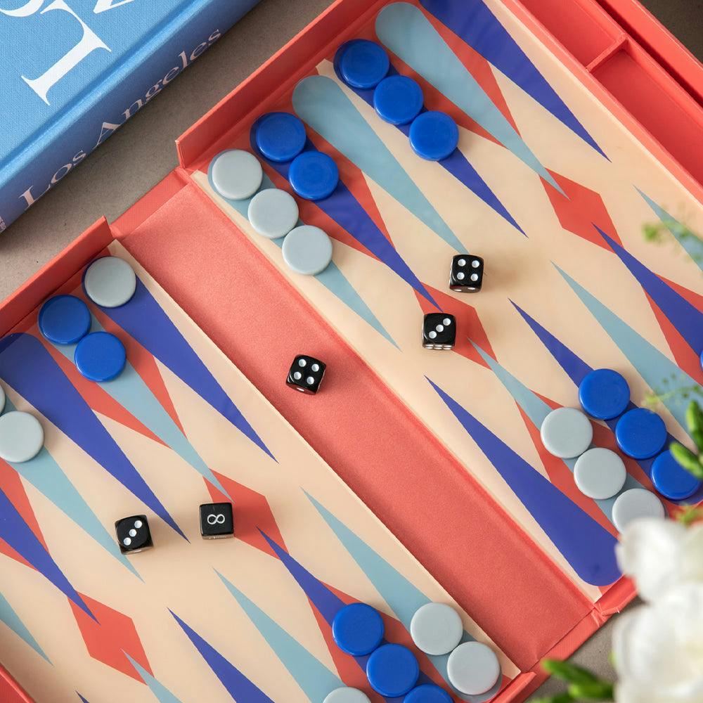 Printworks Classic Art of Backgammon-Red