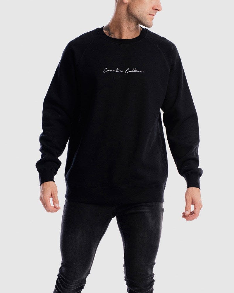 Autograph Embroidery Crewneck