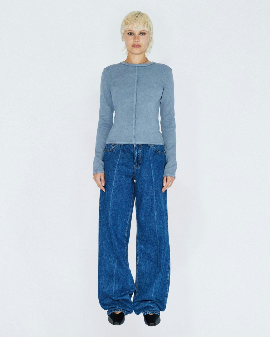 Stella Rib - Washed Blue