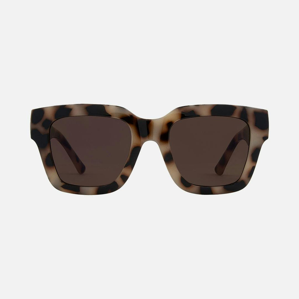 Soho - Gloss Creamy Tort Frame with Brown Lens